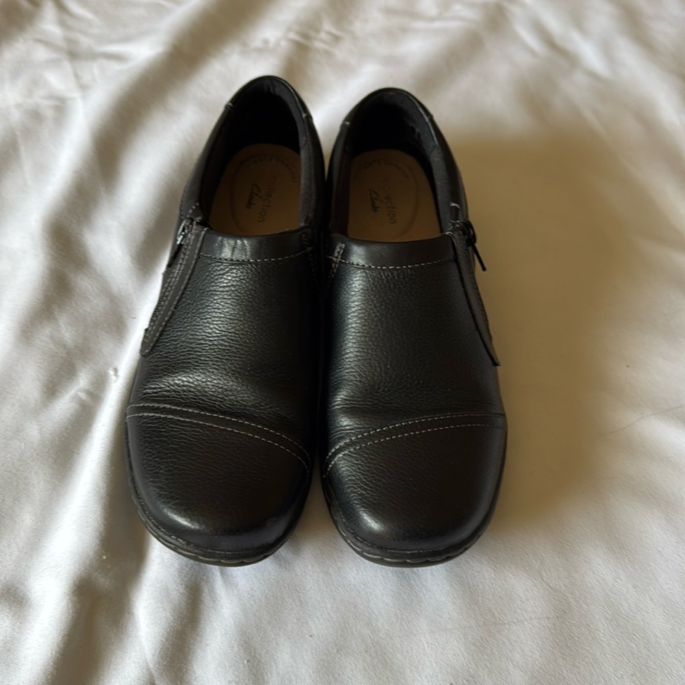 Clark loafers.   Size 8.  Excellent condition